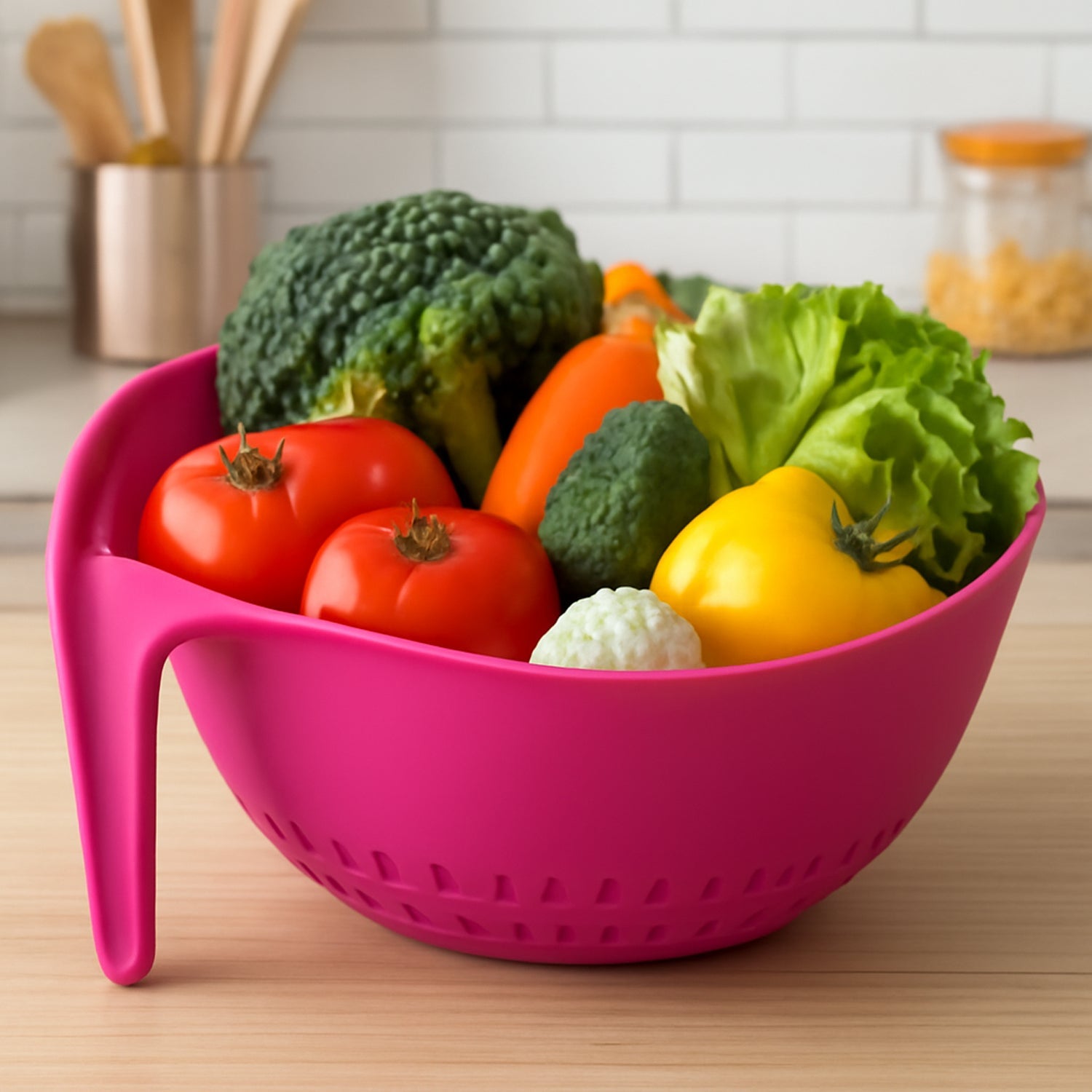 Supermom Plastic Kitchen Strainer Supermom Plastic Kitchen Strainer
